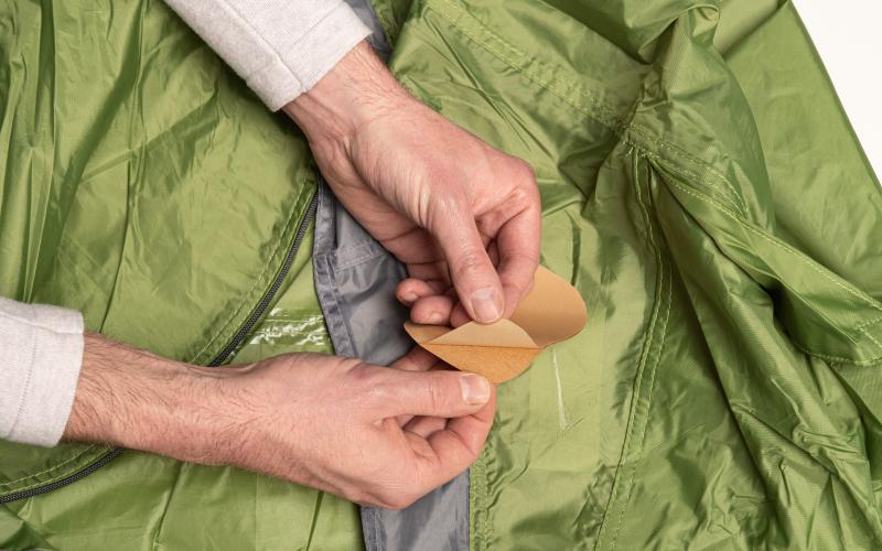 The repair fabric application