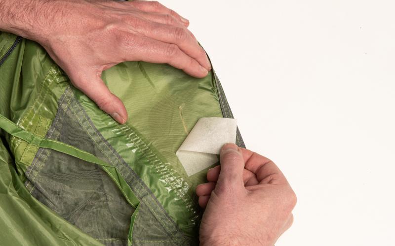 The repair fabric application