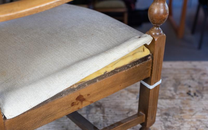 Verwijderen of losmaken van de bekleding
