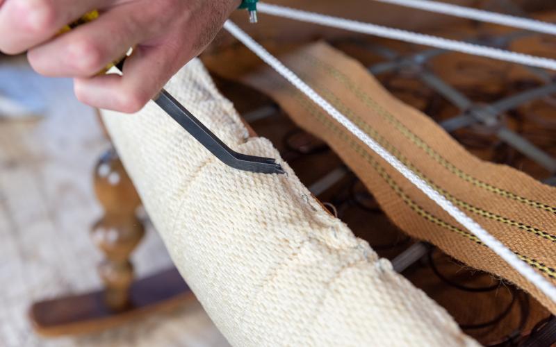 Verwijderen of losmaken van de bekleding