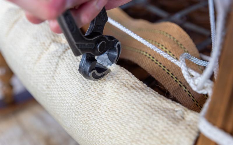 Verwijderen of losmaken van de bekleding
