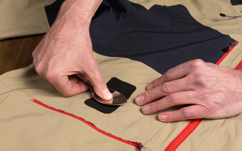 Pressing the patch