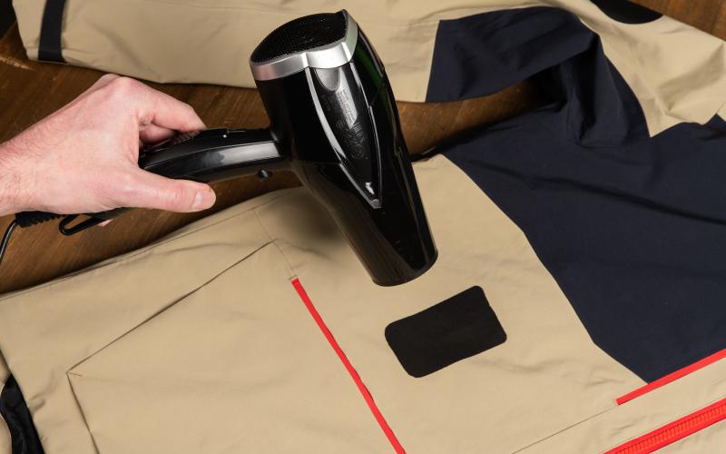 Pressing the patch