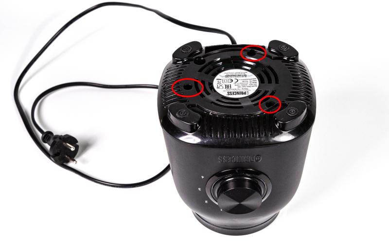 Blender openschroeven